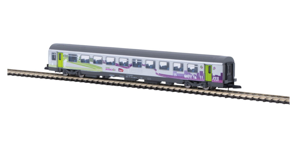 Voitures CORAIL VTU 2em - Intercité SNCF - AZAR - Référence V01-ICP2 - Echelle Z