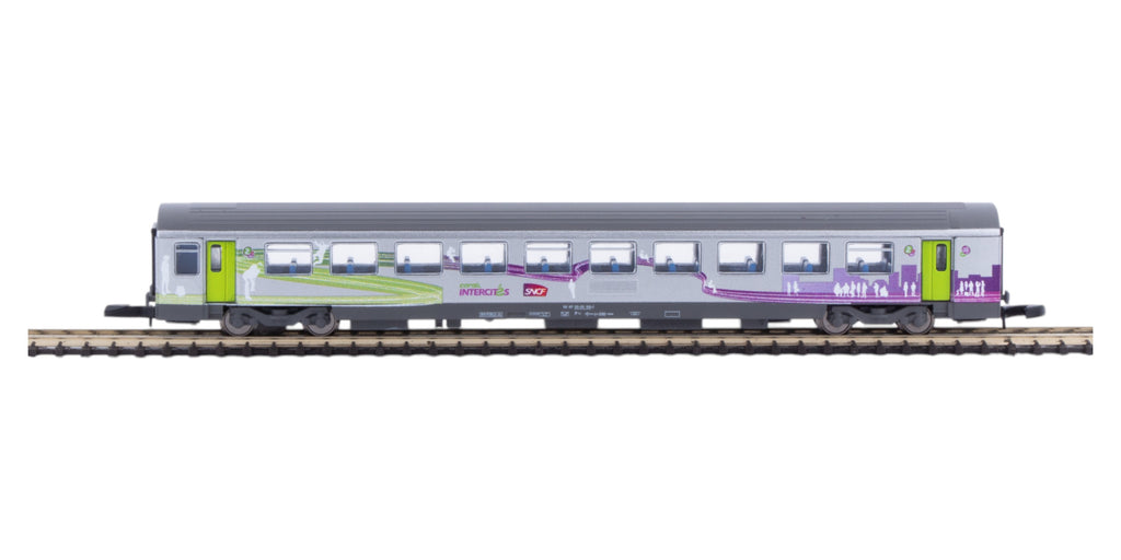 Voitures CORAIL VTU 2em - Intercité SNCF - AZAR - Référence V01-ICP2 - Echelle Z