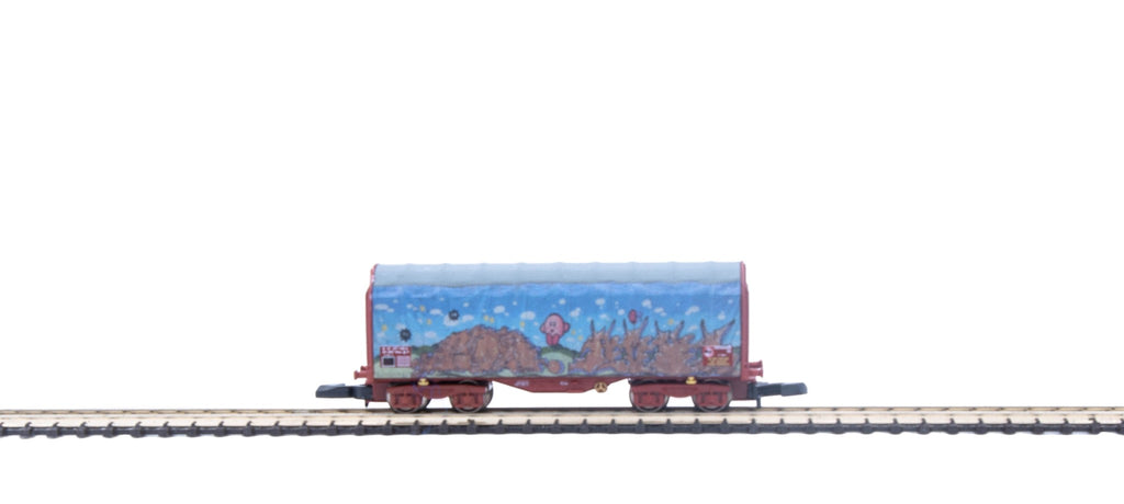 Coffret 3 bâché  - Graffitis - AZAR - Référence W03-TG2 - Echelle 1/220