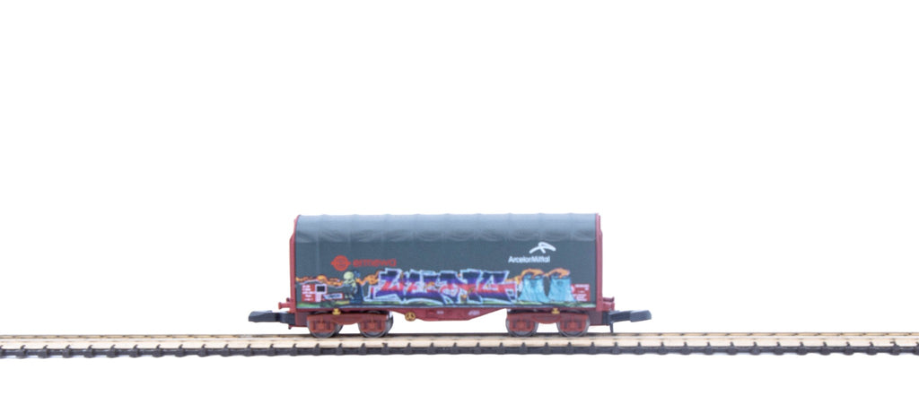 Coffret 3 bâché  - Graffitis - AZAR - Référence W03-TG2 - Echelle 1/220