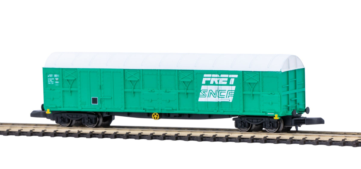 Couvert à bogies - FRET SNCF - AZAR - Référence W04-SNG - Echelle 1/220