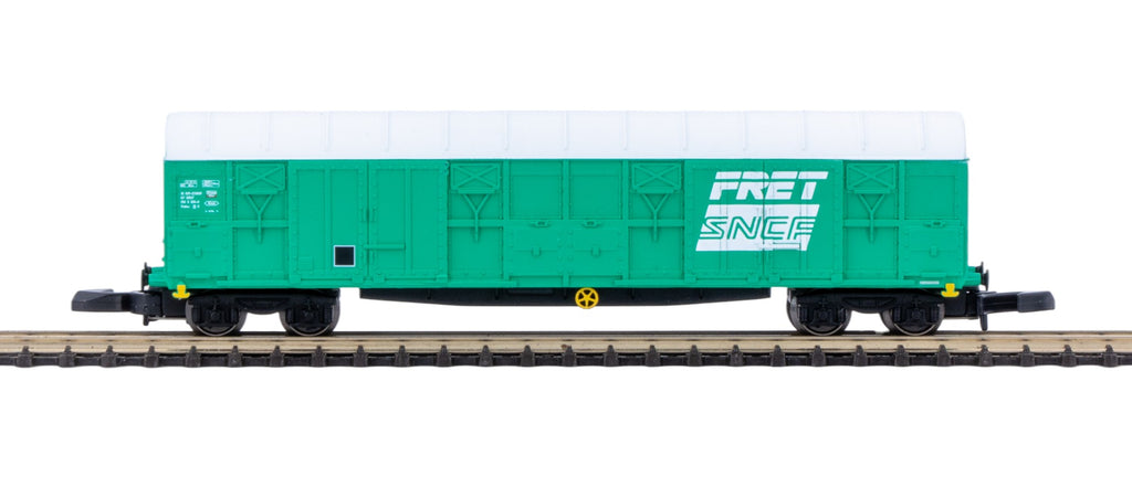 Couvert à bogies - FRET SNCF - AZAR - Référence W04-SNG - Echelle 1/220