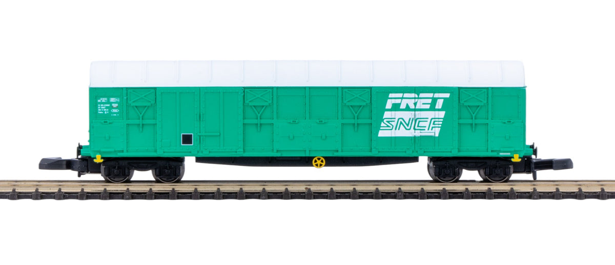 Couvert à bogies - FRET SNCF - AZAR - Référence W04-SNG - Echelle 1/220