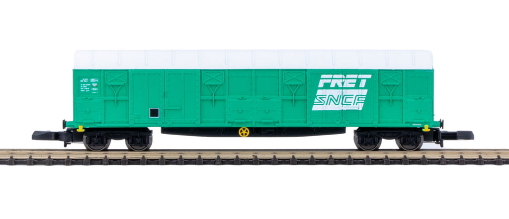 Couvert à bogies - FRET SNCF - AZAR - Référence W04-SNG - Echelle 1/220