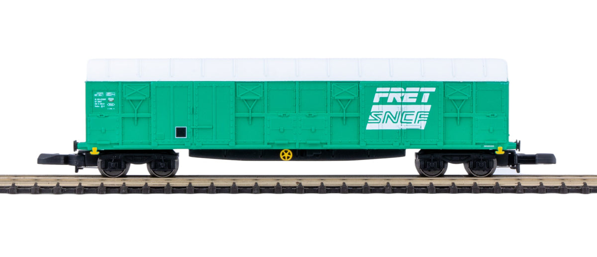 Couvert à bogies - FRET SNCF - AZAR - Référence W04-SNG - Echelle 1/220