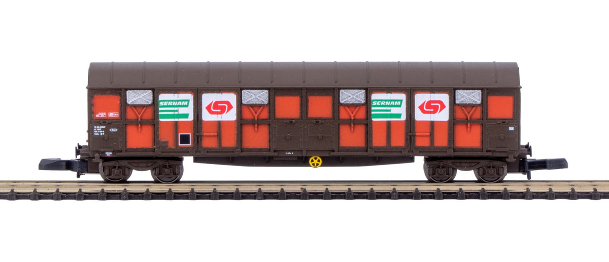 Couvert à bogies - SERNAM - AZAR - Référence W04-SN - Echelle 1/220