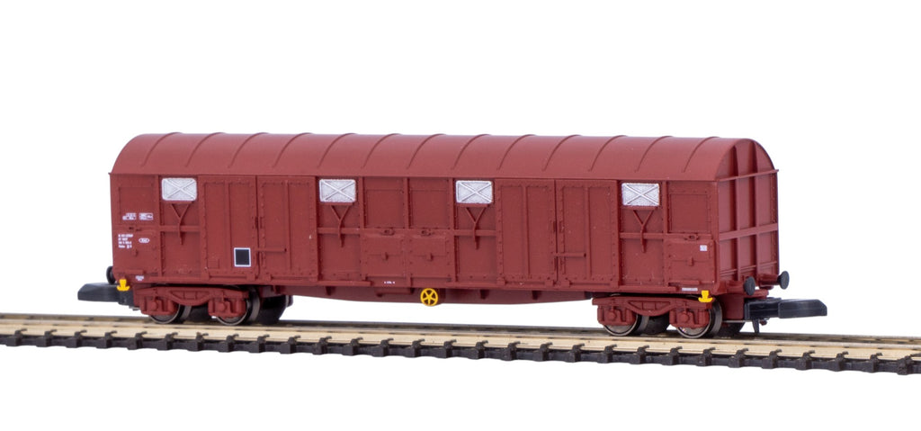 Couvert à bogies - Brun - AZAR - Référence W04-ST - Echelle 1/220