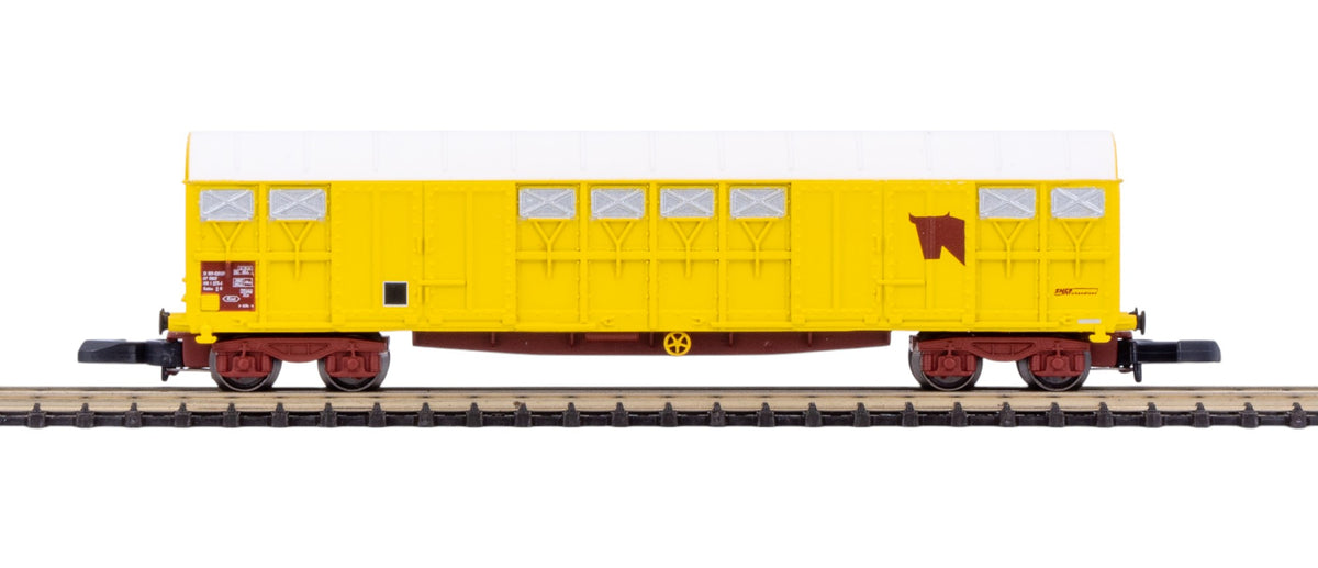 Couvert à bogies - Bétail - AZAR - Référence W04-VA - Echelle 1/220