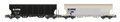 Coffret 2 wagons Trémie - RIVAROSSI - Référence HR6689 - Echelle 1/87